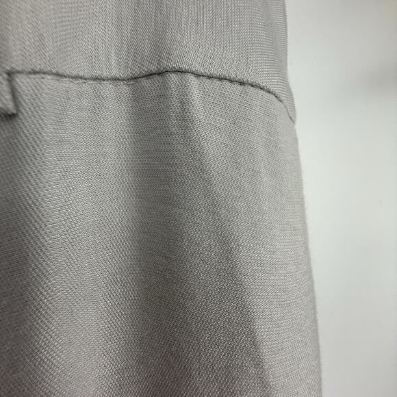 BCBGMAXAZRIA Caroline Wide Leg Pants size 8 Light Dove Gray - Picture 5 of 10